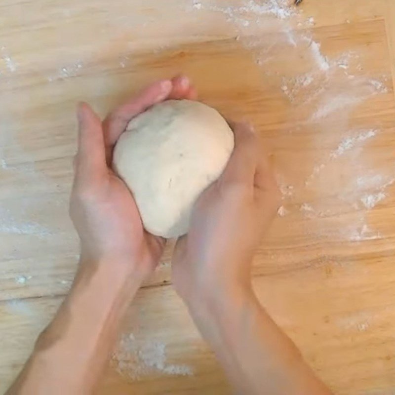 Bột bánh bao đã ủ nở gấp đôi