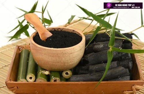 Bột than tre hoạt tính nguyên chất làm trà sữa than tre