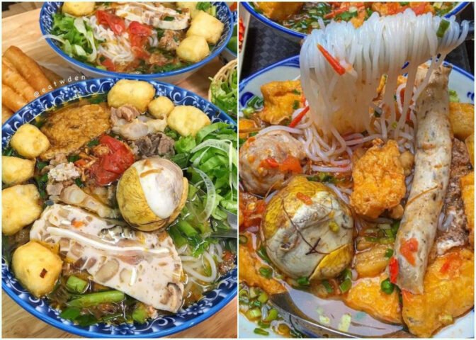 Bún riêu cua đồng truyền thống hấp dẫn