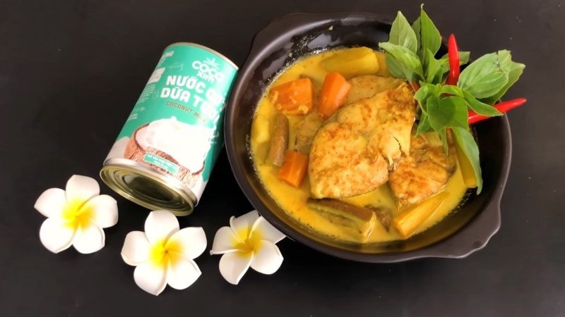 cà ri cá thu béo ngậy