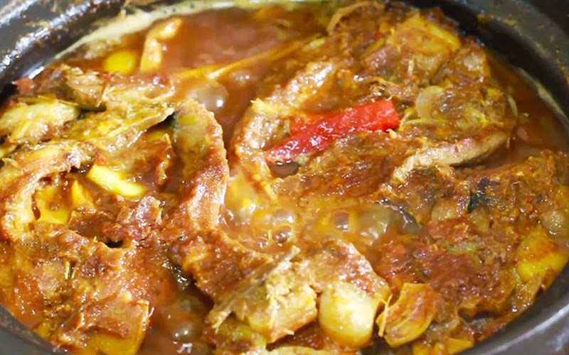 Cá trắm kho tương bần đặc sản miền Bắc