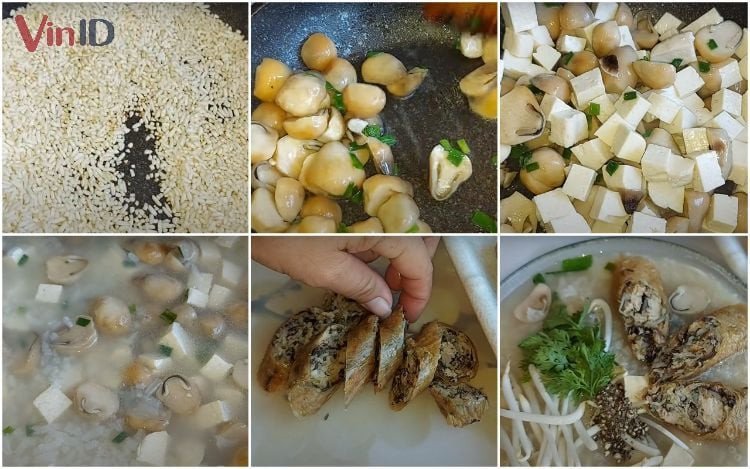 Các bước làm cháo lòng chay công phu