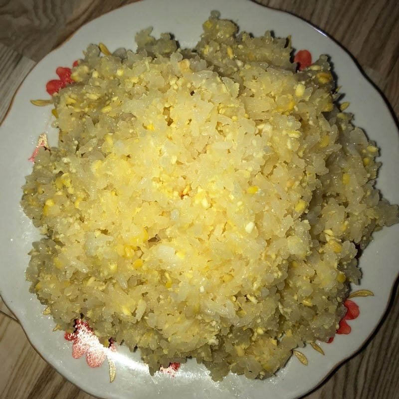 Các bước thực hiện cách nấu xôi nước cốt dừa bằng nồi cơm điện