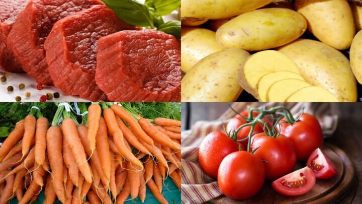 Các loại nguyên liệu tươi ngon cần thiết để chuẩn bị món sốt vang trâu