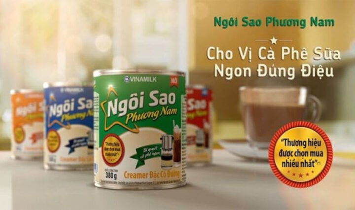 Các loại sữa đặc Ngôi Sao Phương Nam và thông tin calo