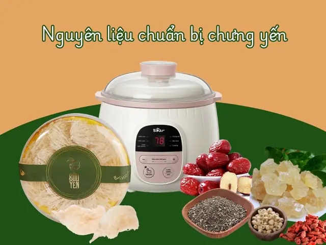 Hướng Dẫn Cách Chưng Yến Bằng Nồi Nấu Chậm Đơn Giản, Hiệu Quả