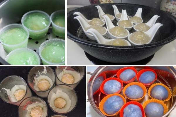 Cách làm bánh xu xê bằng bột năng không cần khuôn