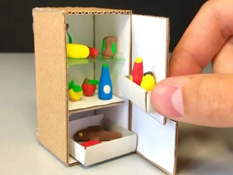 cách làm đồ chơi nấu ăn bằng giấy