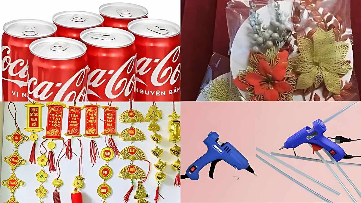 Cách làm tháp nước ngọt chưng Tết