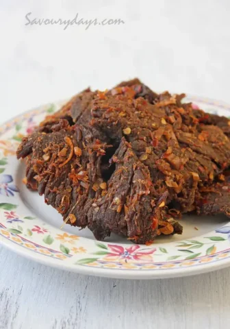 cach lam thit bo kho