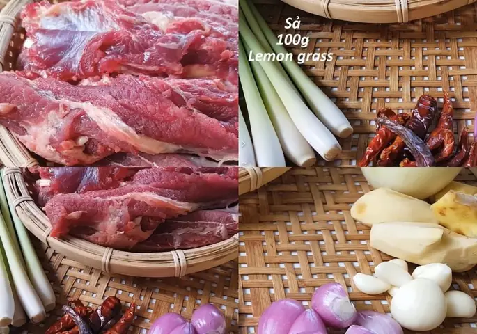 Chuẩn bị nguyên liệu Chuẩn bị nguyên liệu