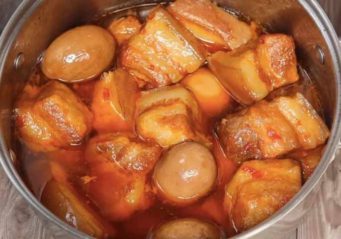 cách làm thịt kho rệu