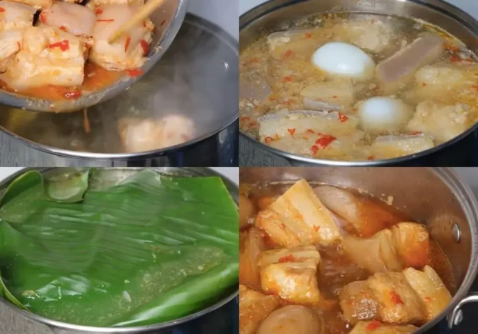 cách làm thịt kho rệu