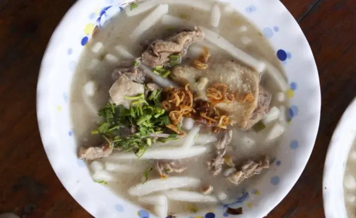 cách nấu bánh canh bột xắt