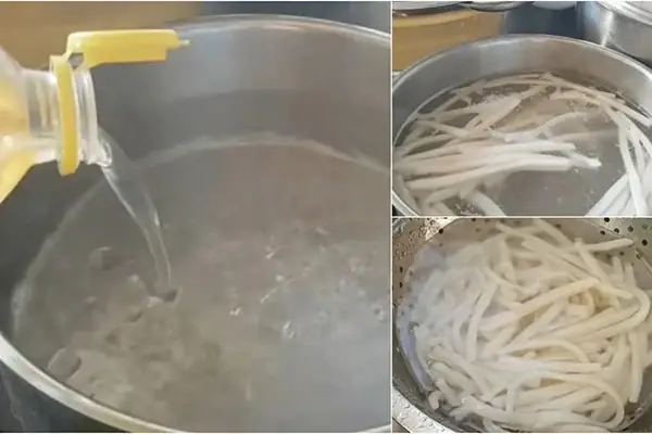 cách nấu bánh canh cá lóc rau đắng