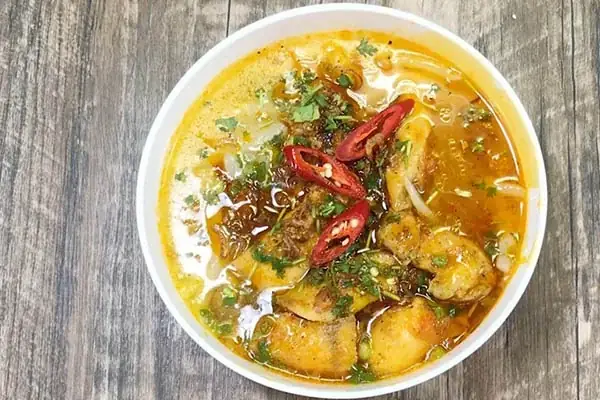 cách nấu bánh canh cá lóc rau đắng