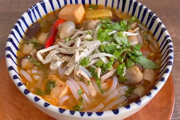 cách nấu bánh canh chay