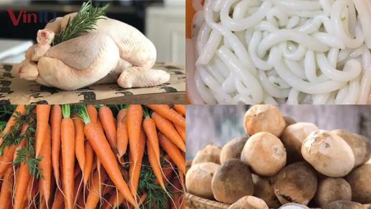 cách nấu bánh canh gà