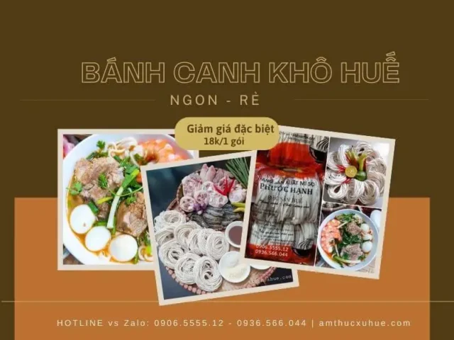 cách nấu bánh canh huế