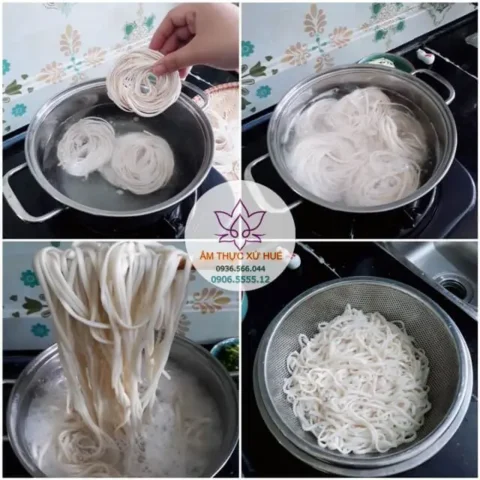 cách nấu bánh canh huế