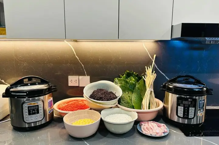Cách Nấu Bánh Chưng Bằng Nồi Áp Suất Điện Nhanh, Thơm Ngon Chuẩn Vị
