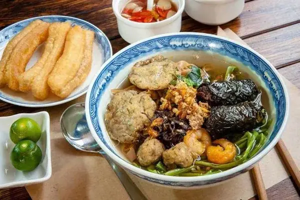 cách nấu bánh đa cua miền bắc