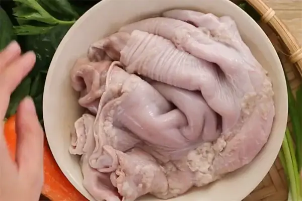 cách nấu bao tử hầm tiêu