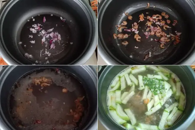 CÃ¡ch náº¥u canh báº§u vá»i tÃ´m tÆ°Æ¡i, tÃ©p khÃ´ ngon nháº¥t táº¡i nhÃ