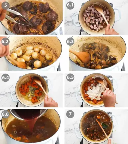 Cách Nấu Bò Hầm Rượu Vang Chuẩn Vị Pháp Đậm Đà Tại Nhà