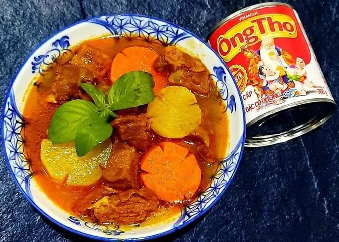 cách nấu bò kho cà rốt