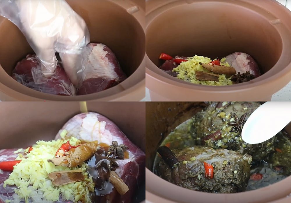 Nguyên Liệu Của Món Bò Rim Hoàn Hảo