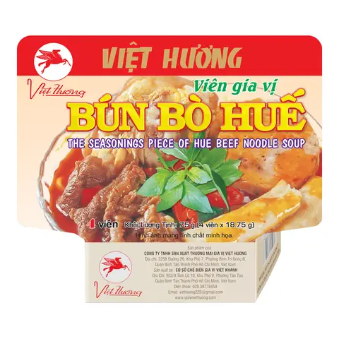 Cách Nấu Bún Bò Huế Bằng Viên Gia Vị Chuẩn Vị Tại Nhà