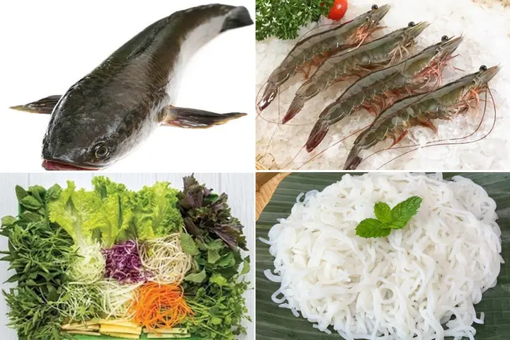 cách nấu bún cá kiên giang