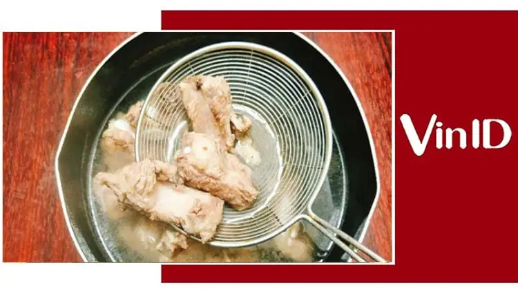 cách nấu bún dọc mùng
