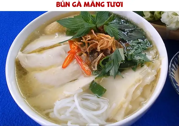 Hướng Dẫn Chi Tiết Cách Nấu Bún Gà Măng Tươi Thơm Ngon Chuẩn Vị