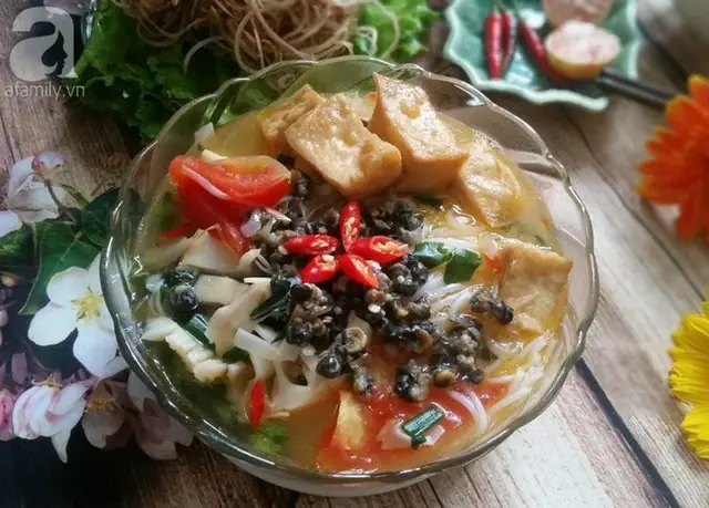 Hướng dẫn chi tiết cách nấu bún ốc Hải Phòng chuẩn vị