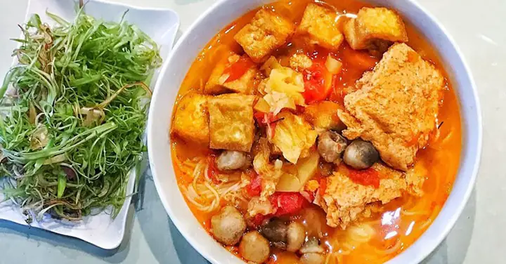 Cách Nấu Bún Riêu Chay Bằng Sữa Đậu Nành Thơm Ngon Chuẩn Vị