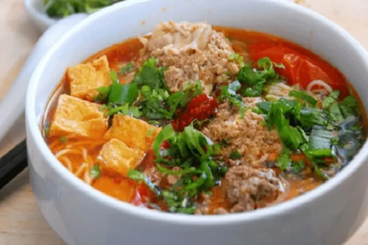 cách nấu bún riêu cua đơn giản