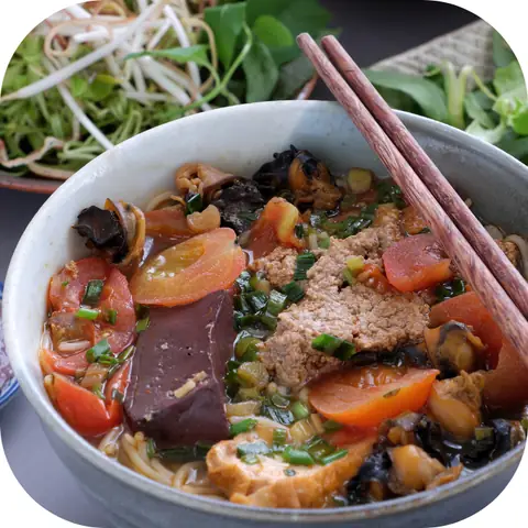 cách nấu bún riêu tôm