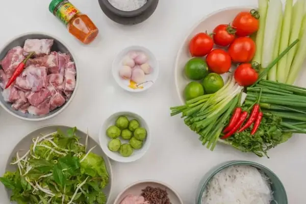 cách nấu bún sườn chua cách nấu bún sườn chua