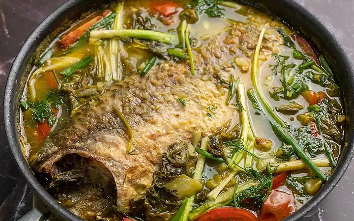 Cách nấu cá chép om dưa cải chua Cách nấu cá chép om dưa cải chua