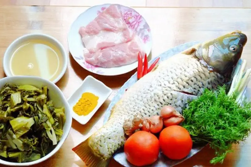 cách nấu cá chép om dưa