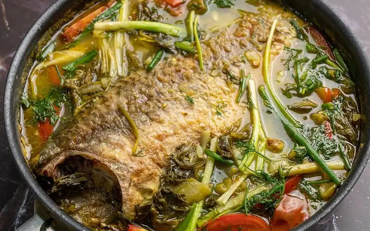 Cách Nấu Cá Diêu Hồng Om Dưa Chua Ngon Chuẩn Vị, Đậm Đà Từng Thớ Thịt Cách Nấu Cá Diêu Hồng Om Dưa Chua Ngon Chuẩn Vị, Đậm Đà Từng Thớ Thịt