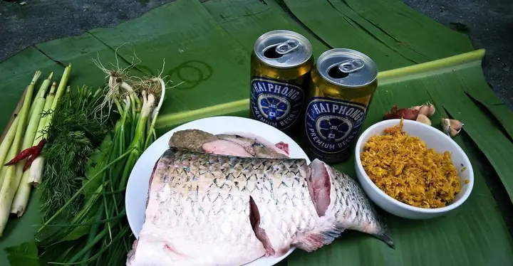 1. Nguyên liệu nấu món cá hấp bia thơm ngon
