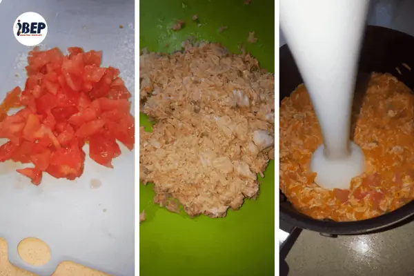 cách nấu cá hồi sốt cà chua