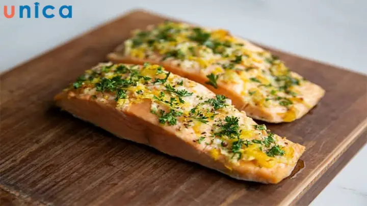 cách nấu cá hồi sốt cam