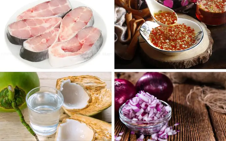 Nguyên Liệu Cần Chuẩn Bị Cho Món Cá Kho Tộ