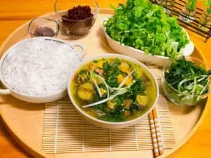 cách nấu cá lăng om chuối đậu