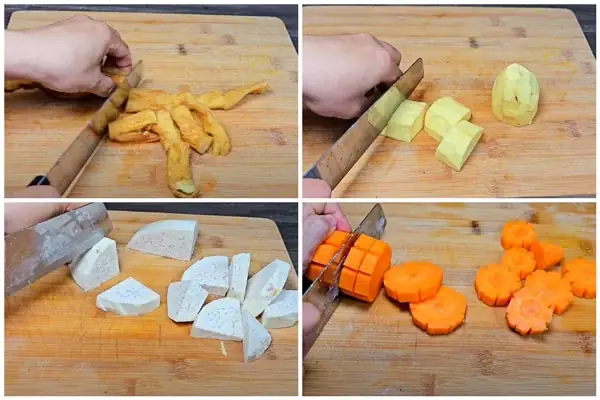 cách nấu cà ri chay