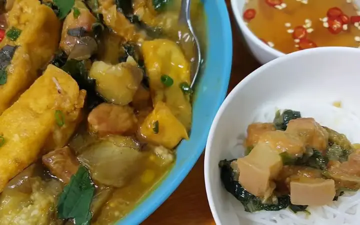 cách nấu cà tím với đậu cách nấu cà tím với đậu